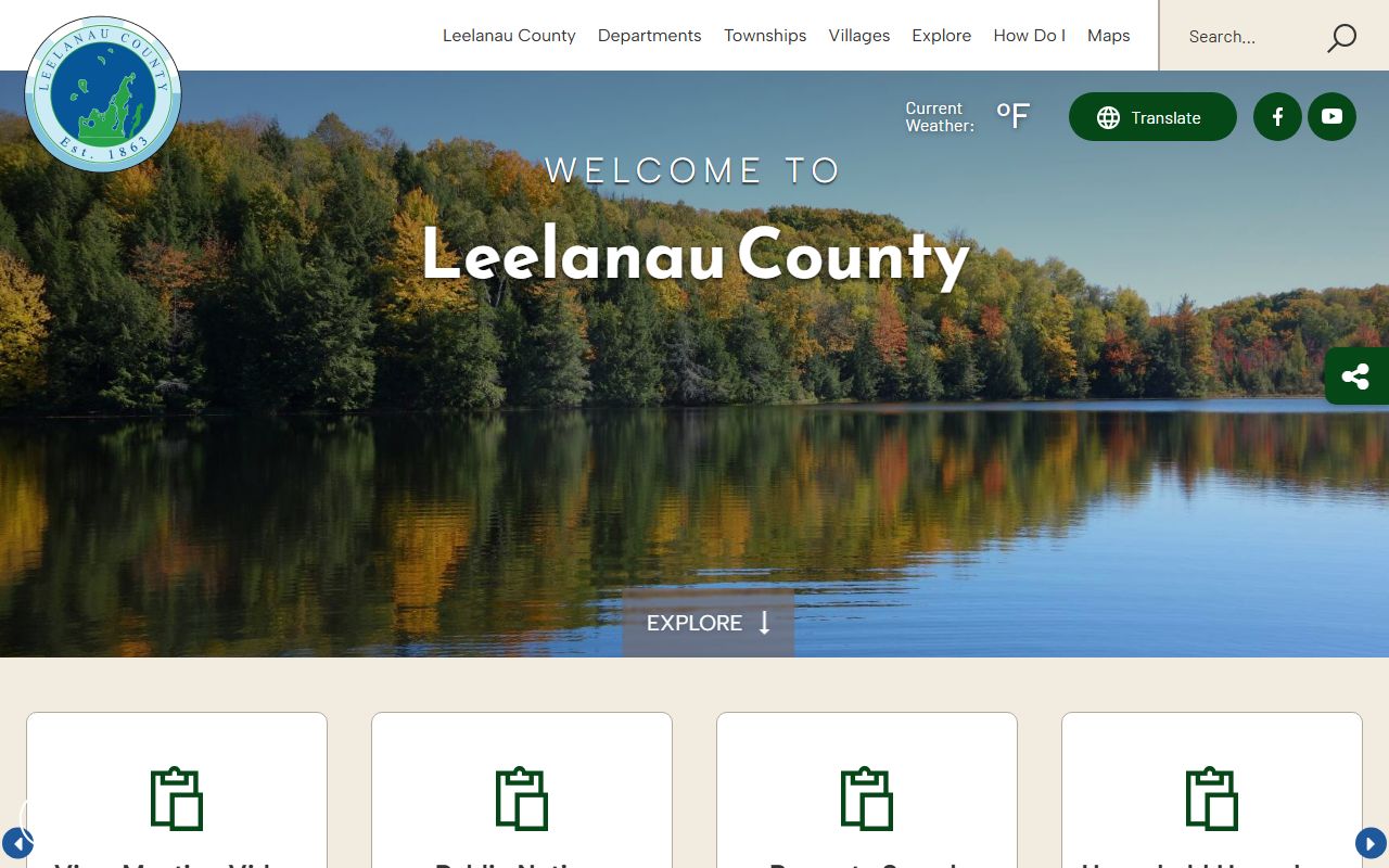 Leelanau County court records official county government homepage